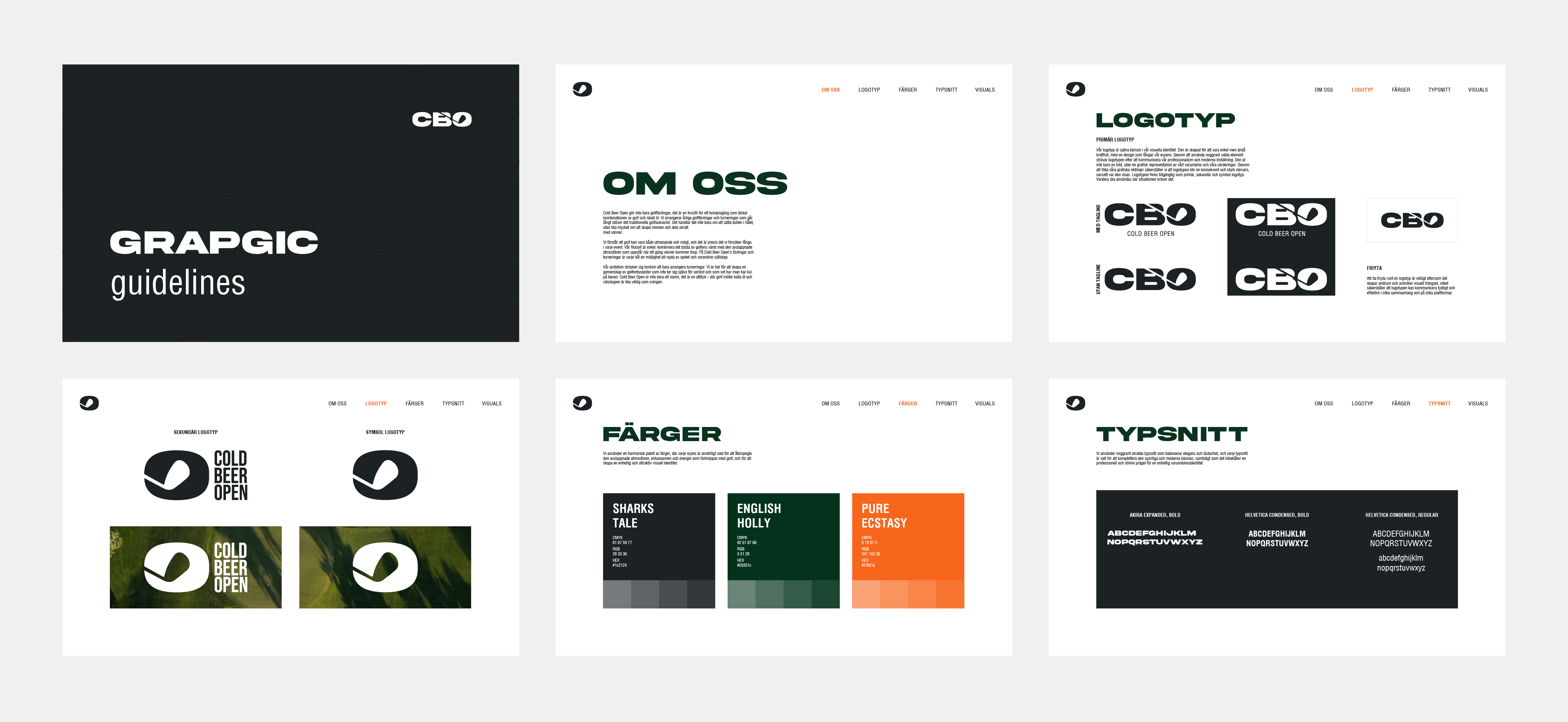 The branding for Cold Beer Open.