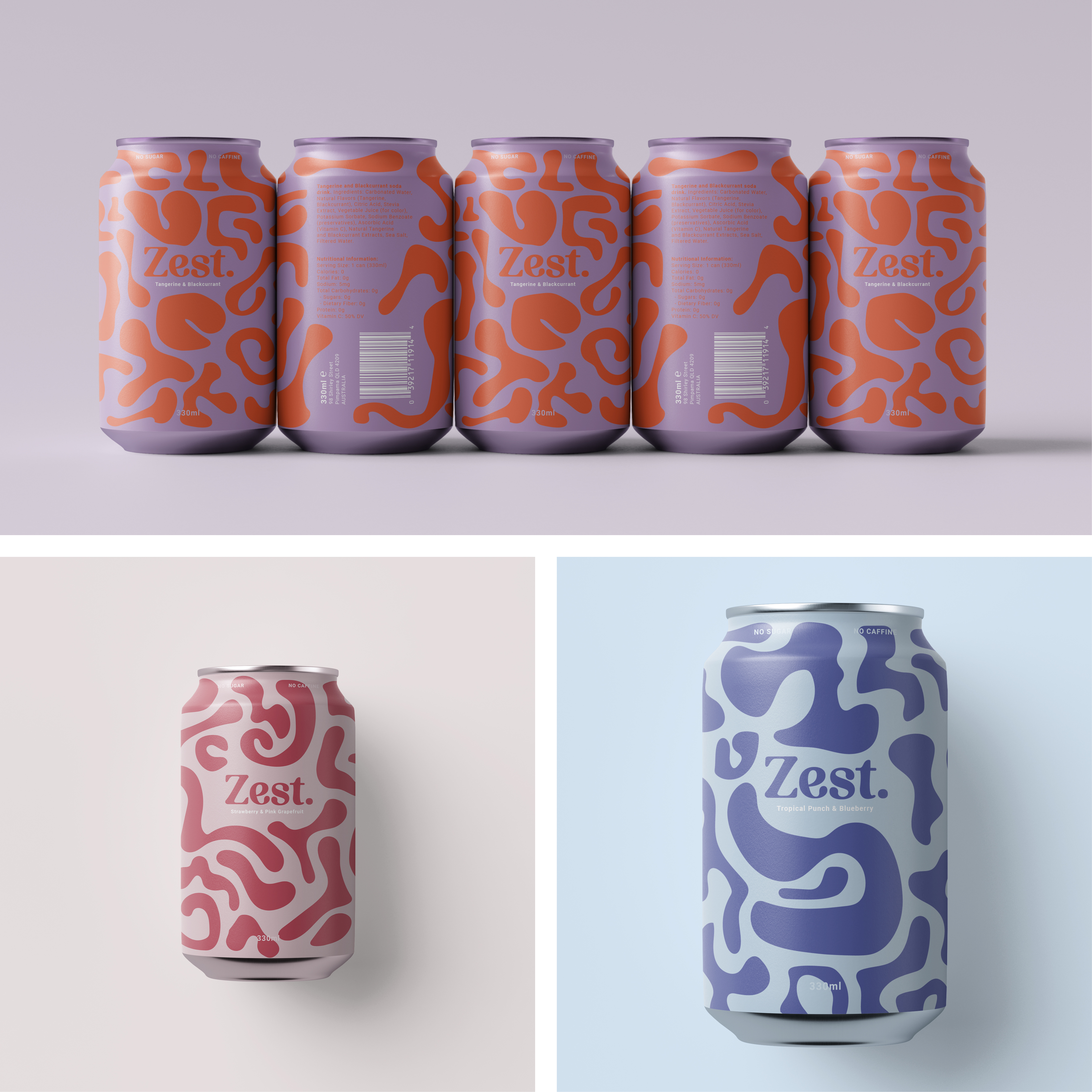 A collage of images from the company Zest.